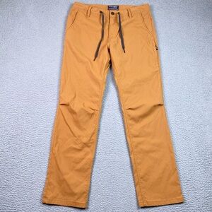 686 Everywhere Pants Men's Size 32 x 32 Tan Performance Stretch Outdoor **